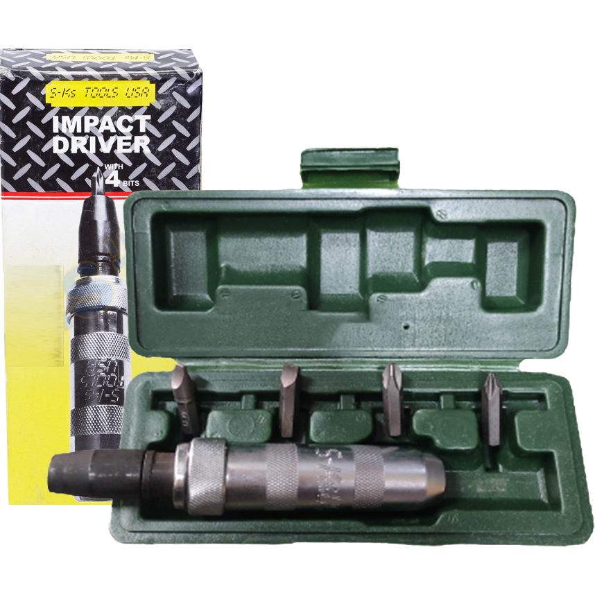 S-Ks CY-2500-MC Impact Screwdriver Set with 4pcs Bit (IDS-4) | SKS by KHM Megatools Corp. S-Ks CY-2500-MC Impact Screwdriver Set with 4pcs Bit (IDS-4) | SKS by KHM Megatools Corp.